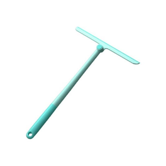 Turquoise Handheld Glass Cleaning Squeegee