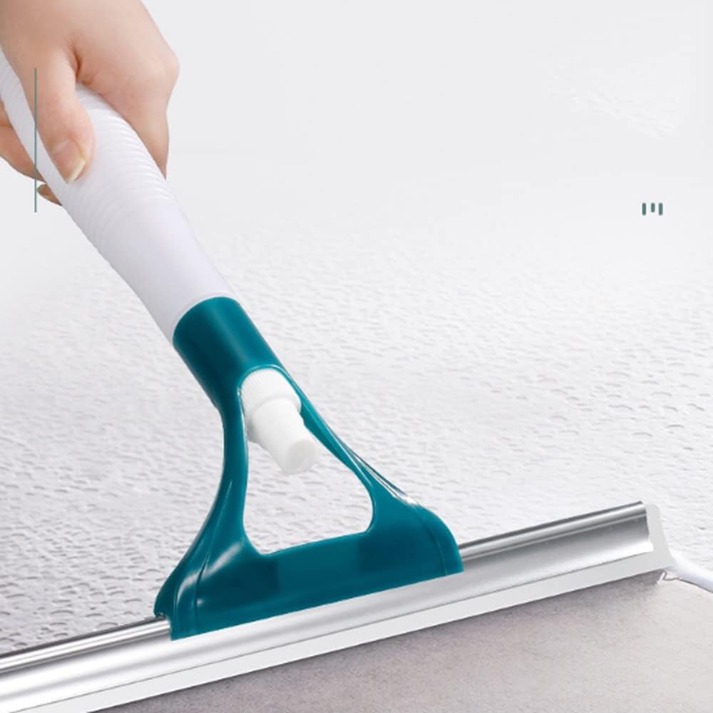 Double-Sided Window Cleaning Brush and Squeegee