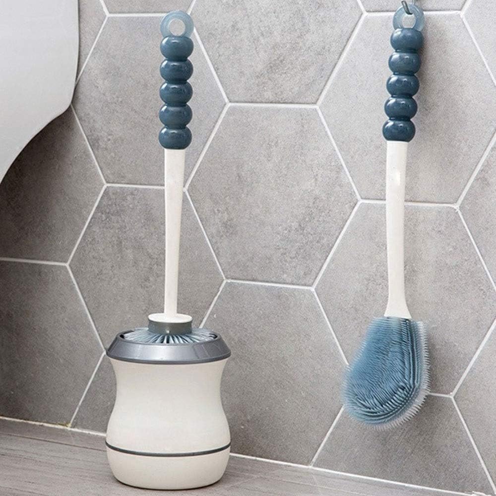 Long-Handled Toilet Brush with Storage Base